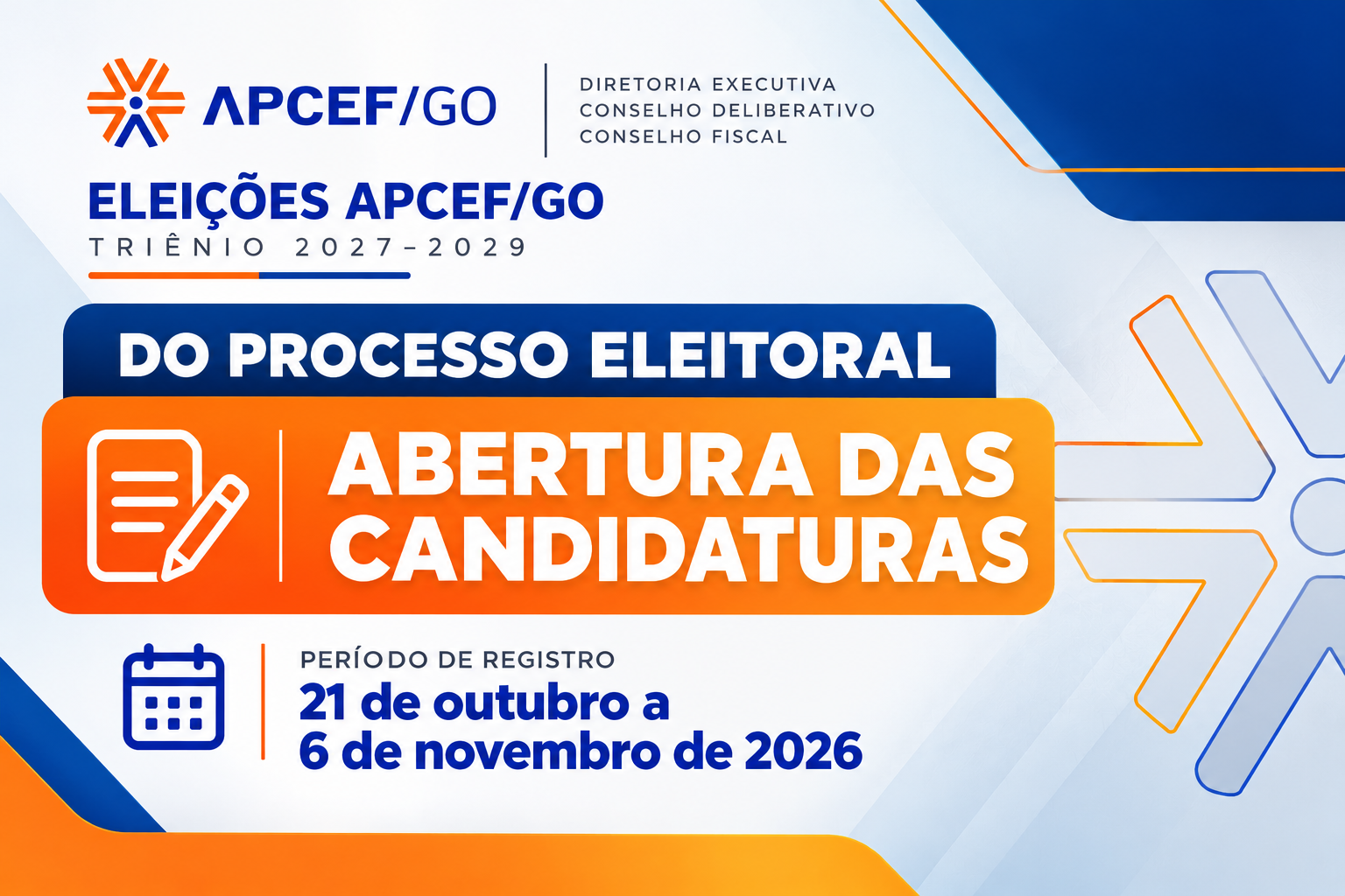 Eleicoes APCEF_GO_ Abertura de Candidaturas.png
